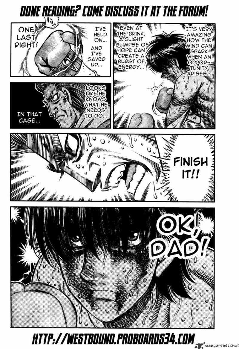 Hajime no Ippo: Fighting Spirit, Chapter 843 image 16